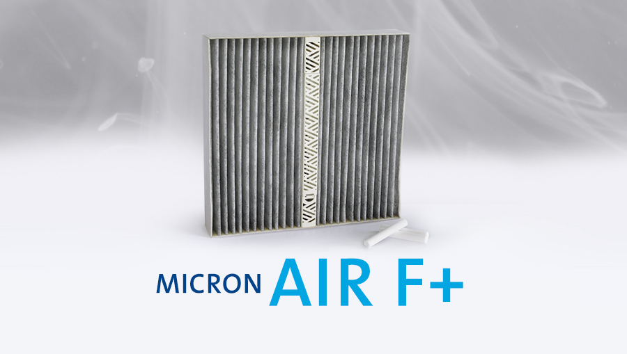 Product image of the new micronAir F+